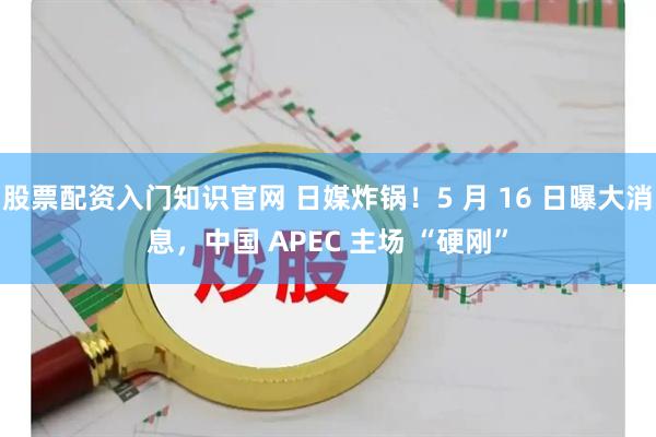 股票配资入门知识官网 日媒炸锅！5 月 16 日曝大消息，中国 APEC 主场 “硬刚”