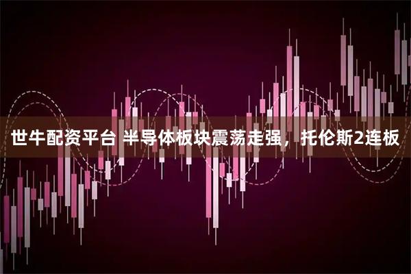 世牛配资平台 半导体板块震荡走强，托伦斯2连板